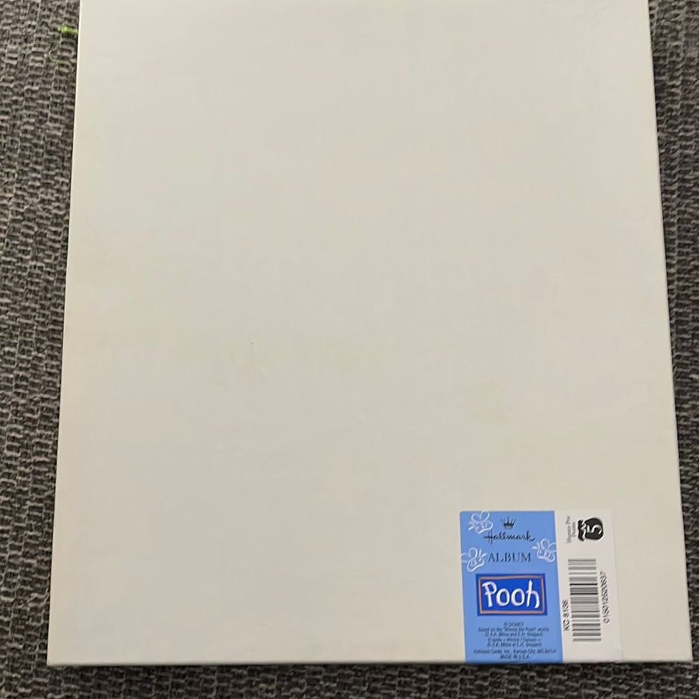 Winnie the Pooh Hallmark scrap book